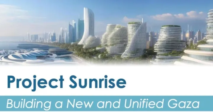 Project Sunrise, Trumpov plan za gazu, futuristička metropola/Wsj