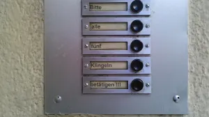 U Njemačkoj se baš mora paziti kada se zvoni komšijama/Christoph Meinersmann