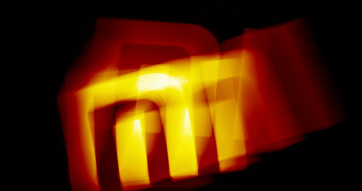 epa08939866 A long time exposure shows the logo of Chinese smartphone maker Xiaomi at the company's store in the city center of Duesseldorf, Germany, 15 January 2021. Chinese smartphone maker Xiaomi is the latest to be added to the Trump administration's military blacklist. On Thursday, the Department of Defense added nine companies to its list of alleged Chinese military companies, including Xiaomi. The Beijing-based company's stock dropped 10.3 per cent in Hong Kong trading on 15 January 2021, hours after the Pentagon added it to a list of companies with suspected ties to the Chinese military. That, in conjunction with a separate executive order, will block US investors from buying its shares 60 days from now and will require Americans to eventually sell their holdings. Xiaomi was the world's third-largest smartphone maker as of Q3 last year, coming ahead of Apple and trailing behind Samsung and Huawei, according to market researcher IDC. EPA/SASCHA STEINBACH/Sascha Steinbach