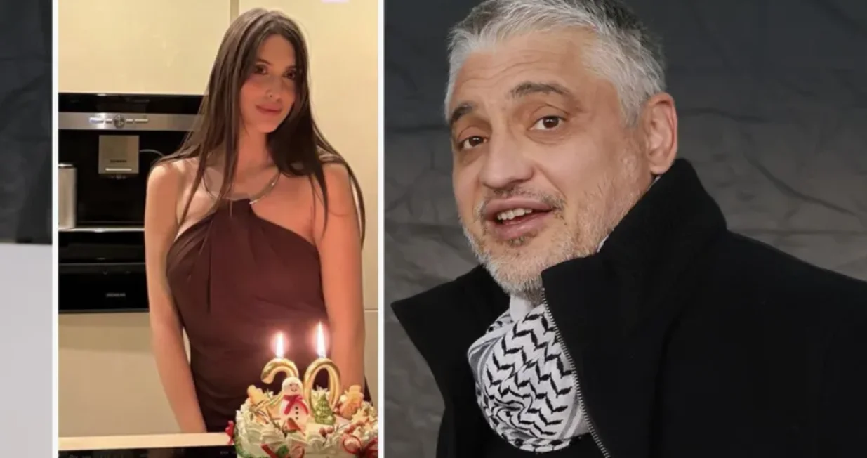 Čedo Jovanović i njegova kćerka Jana/Tanjug