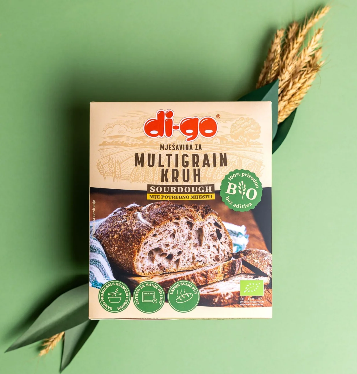 di-go BIO Mje&scaron;avina za Multigrain kruh//
