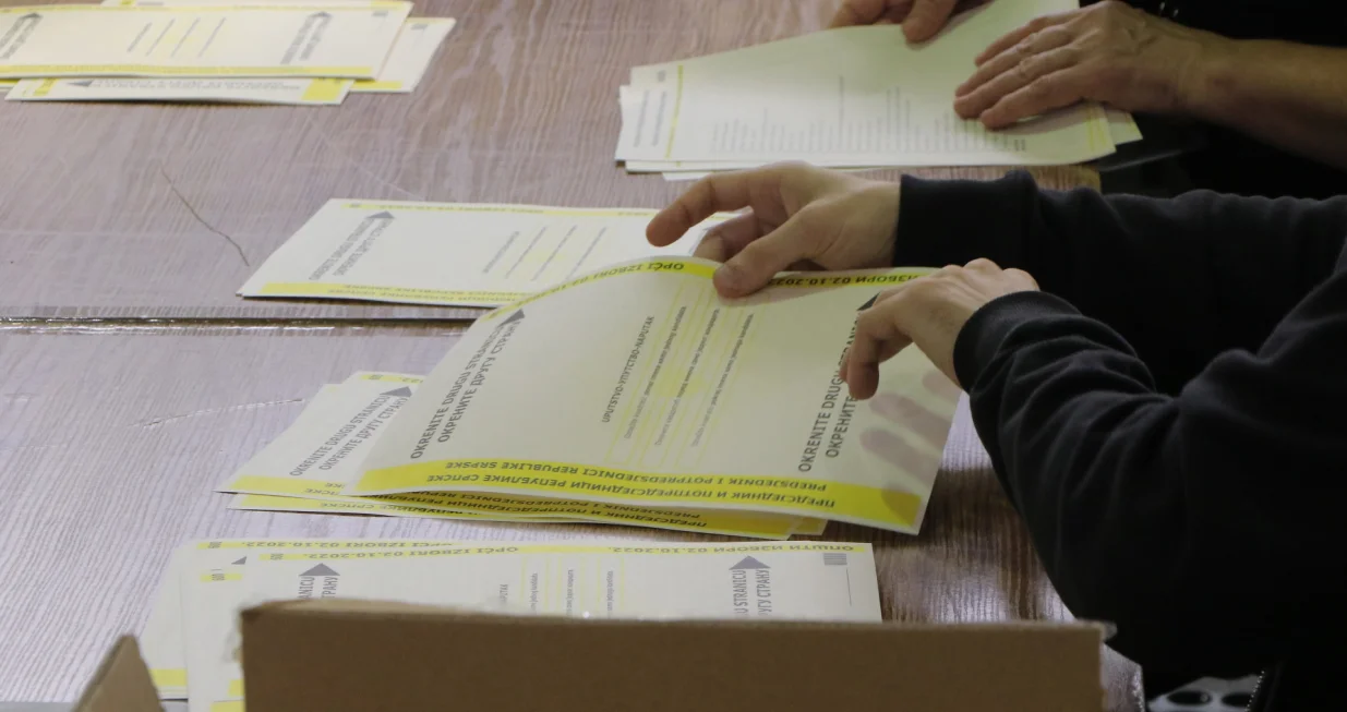 Zetra ponovno brojanje glasova za predsjednika i podpredsjednika iz Rs./Senad Gubelić