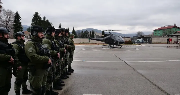 Helikopter MUP-a ZDK, specijalna jedinica/Facebook