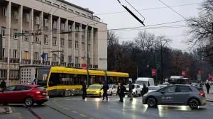 tramvaji stoje, kvar na kontaktnoj mreži, tramvaji. tramvaji ne voze/Edin Barimac