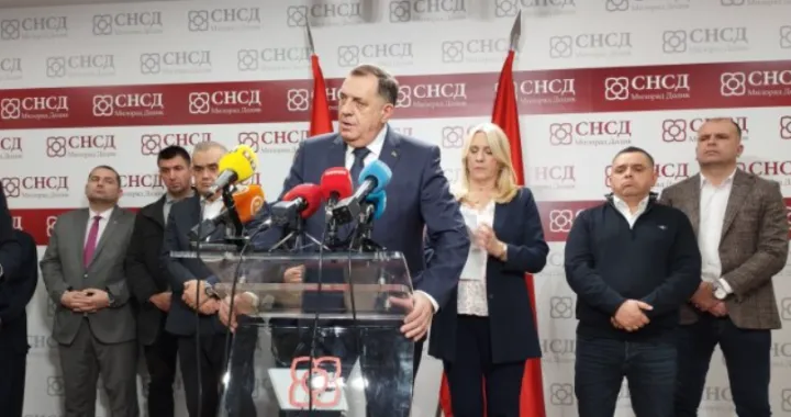 Milorad Dodik, press konferencija/Rtrs