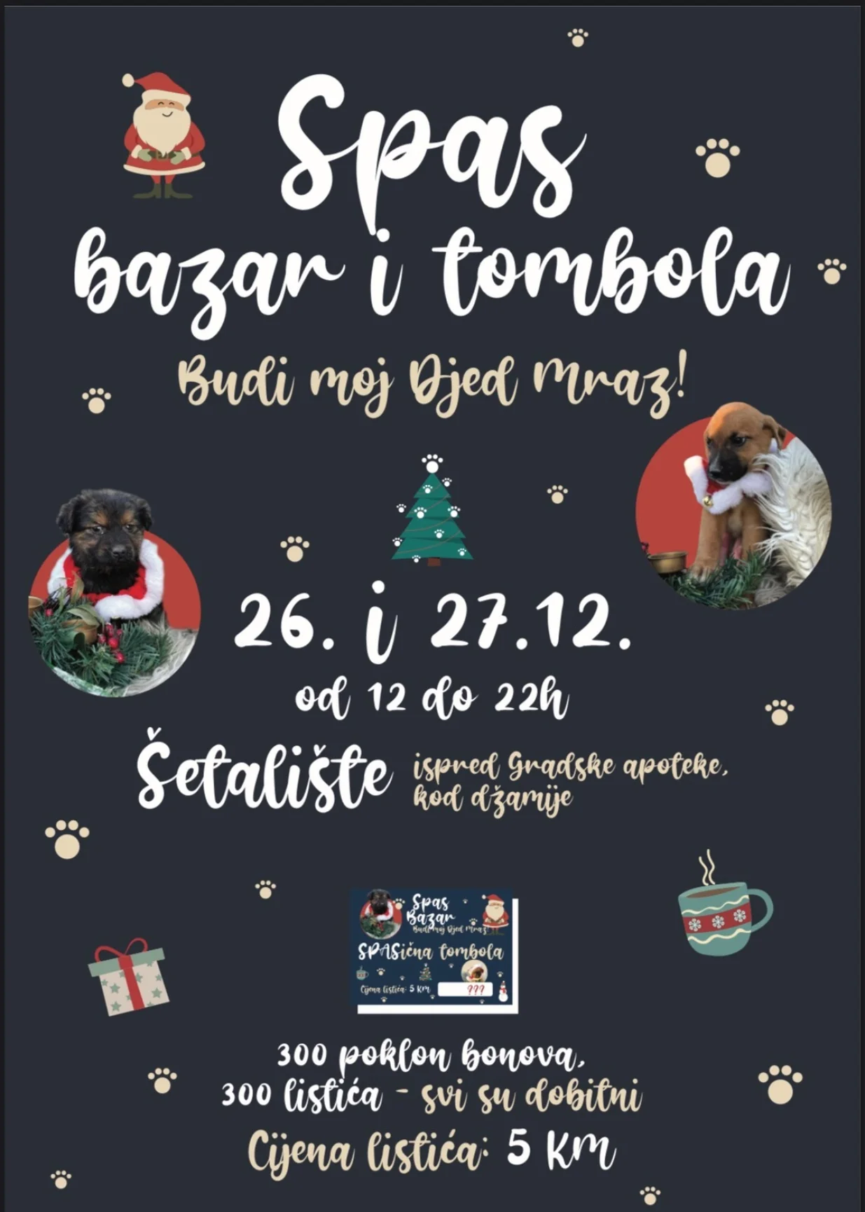 Spas bazar i tombola za pse/Spas Prijedor