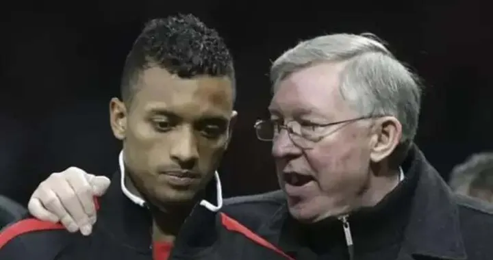 Nani - Sir Alex Ferguson (FOTO: X)/Foto: 