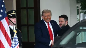 Američki predsjednik Donald Trump dočekao je ukrajinskog predsjednik Volodimira Zelenskog u Bijeloj kući; 18.8.2025./Fatih Aktaş