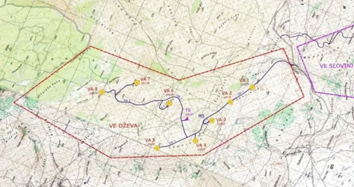Vjetroelektrane, Glamoč, VE Dževa i VE Slovinj/Biznisinfo.ba