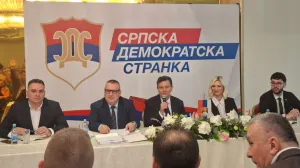 SDS, Skupština stranke, izabran novi predsjednik Branko Blanuša/Nezavisne