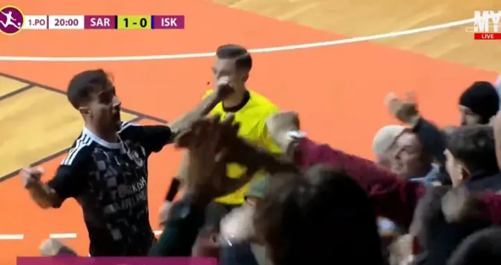 Pogodak Nuhanovića/Foto: 