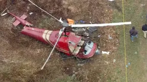 U sudaru su učestvovala dva helikoptera, dok je u svakom bio samo pilot/Screenshot X