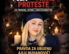 najava protesta pravda za ajlu nuhanović/Dru&scaron;tvene Mreže