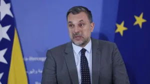 Elmedin Konaković, ministar vanjskih poslova BiH, press konferencija nakon sjednice Vijeća ministara/Fena