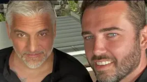 Čedo Jovanović i prijatelj Aleksandar Kos/