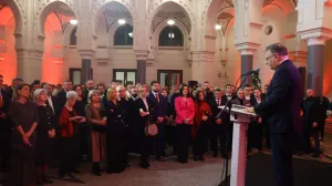 SDP BiH, Novogodišnji prijem, Vijećnica/Fena