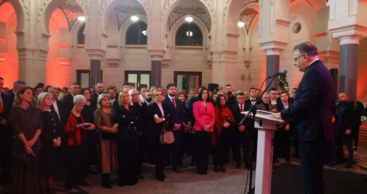 SDP BiH, Novogodi&scaron;nji prijem, Vijećnica/Fena