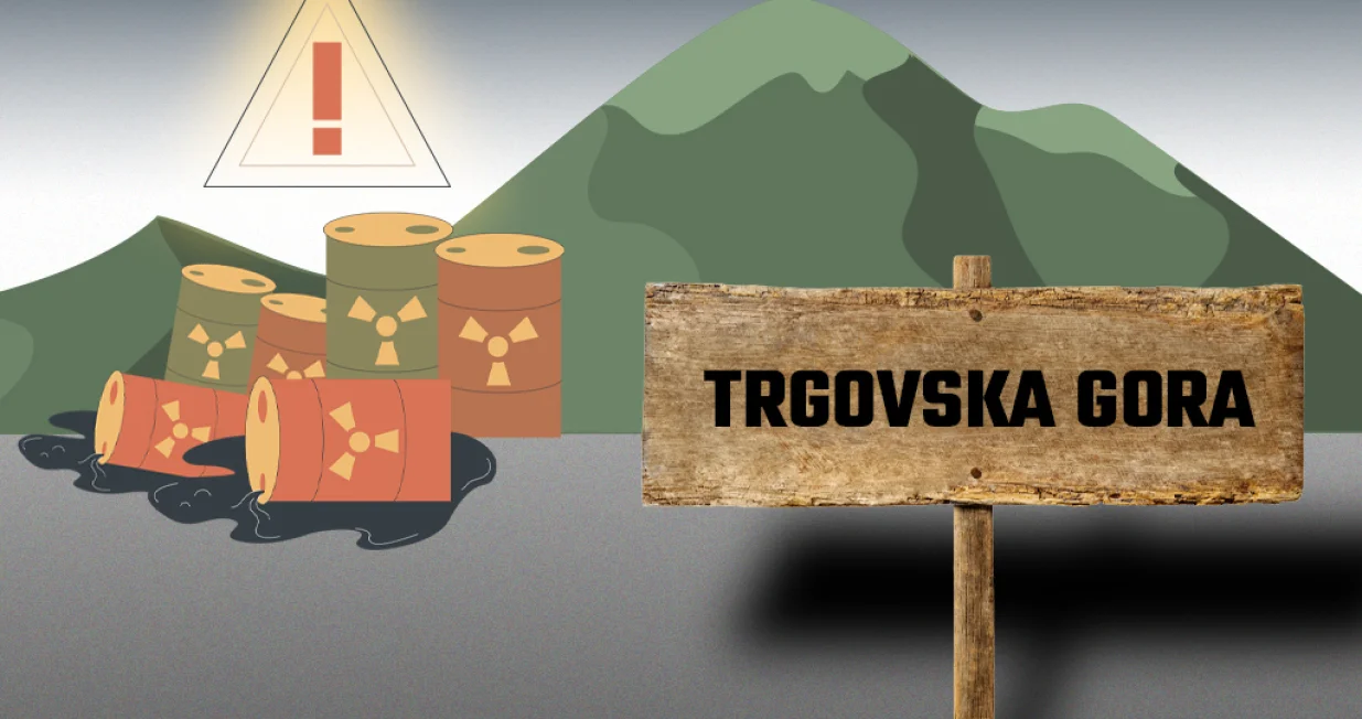 Kolumna Đure Kozara: Misterija Trgovske gore/Ilustracija/Benjamin Krnić