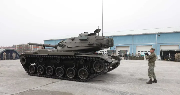 Oružane snage BiH, vojna policija, kasarna Rajlovac, vježba, tenk/Senad Gubelić