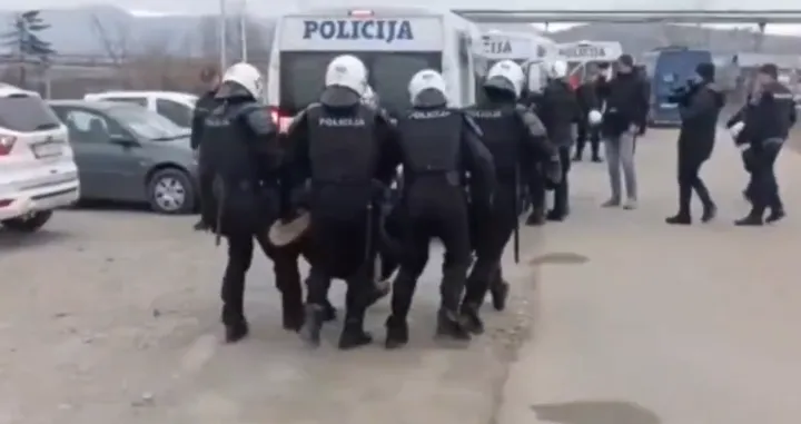 policija u Crnoj gori/Screen Shot