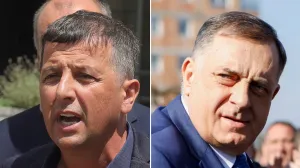 Nebojša Vukanović i Milorad Dodik/Oslobođenje/Lejla Sofradžija