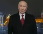 novogodi&scaron;nja čestitka vladimira putina/Screenshot/X