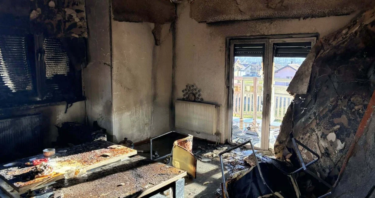 Požar u Kalesiji, Kalesija, Vukovije, objekat, ima povrijeđenih/Pvb Kalesija