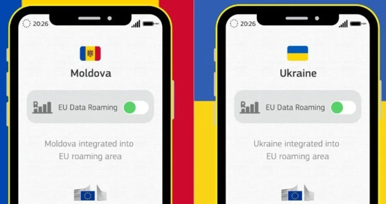 Ukrajina i Moldavija su od 1. januara dio roaming zone/Screenshot X