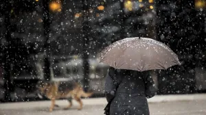 Sarajevo, BiH - 08. januar 2021:Danas u Bosni i Hercegovini oblačno vrijeme. Širom zemlje će padati susnježica ili snijeg, s tim što će u nizinama negdje padati i kiša. (Samır Jordamovıc - Anadolu Agency)/Samır Jordamovıc