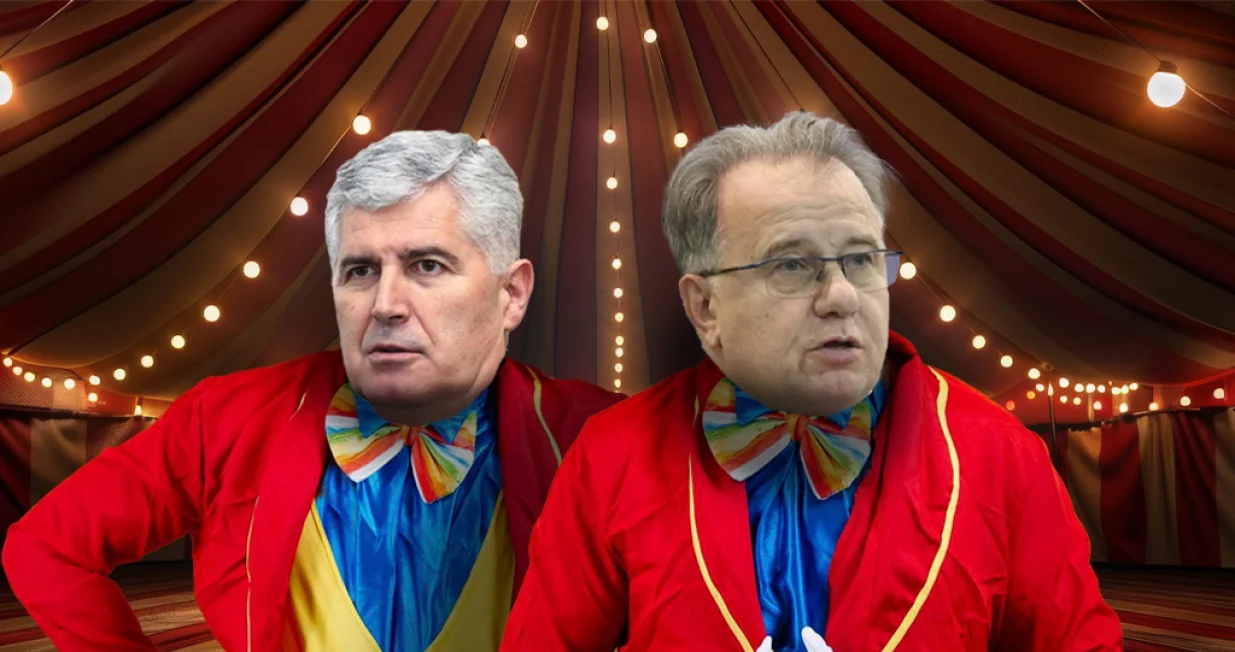 Kolumna Vildane Selimbegović: Nermin i Dragan u prazničnim skečevima/Ilustracija/Benjamin Krnić