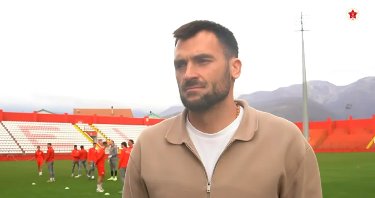 Ante Hrkać (FOTO: Screenshot/FK Velež)/Foto: 