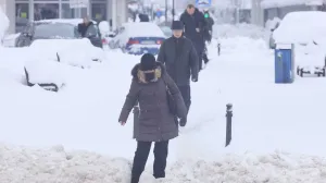 snijeg, sarajevo, ulice, građani, čišćenje, vrijeme/Senad Gubelić