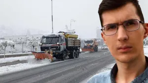 Zima, snijeg, nedim sladić/Oslobođenje