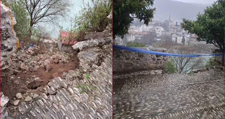 Obilne ki&scaron;e u Mostaru: Uru&scaron;io se zid oko džamije stare vi&scaron;e od 400 godina/Mostarski.ba