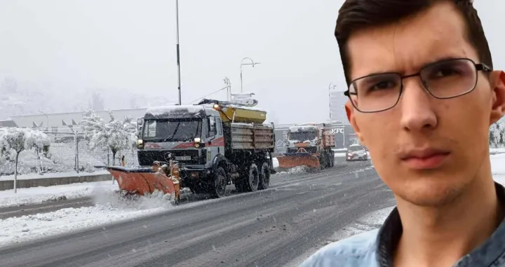 Zima, snijeg, nedim sladić/Oslobođenje