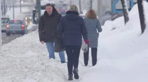 snijeg, sarajevo, ulice, građani, čišćenje, vrijeme/Senad Gubelić