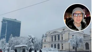 Nedim Sladić, zima, snijeg, vremenska prognoza, hladno vrijeme, pahulje, vrijeme, mraz/Namik Šahinpašić