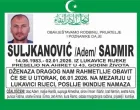 Sadmir Suljkanović smrtovnica, poginuo u dubrovniku/Dru&scaron;tvene Mreže