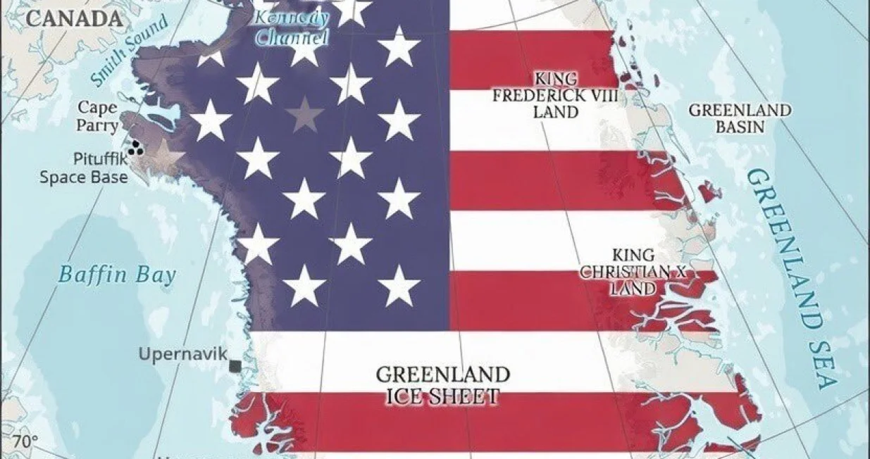 grenland soon X. objava na x-u, objava Katie Miller/X