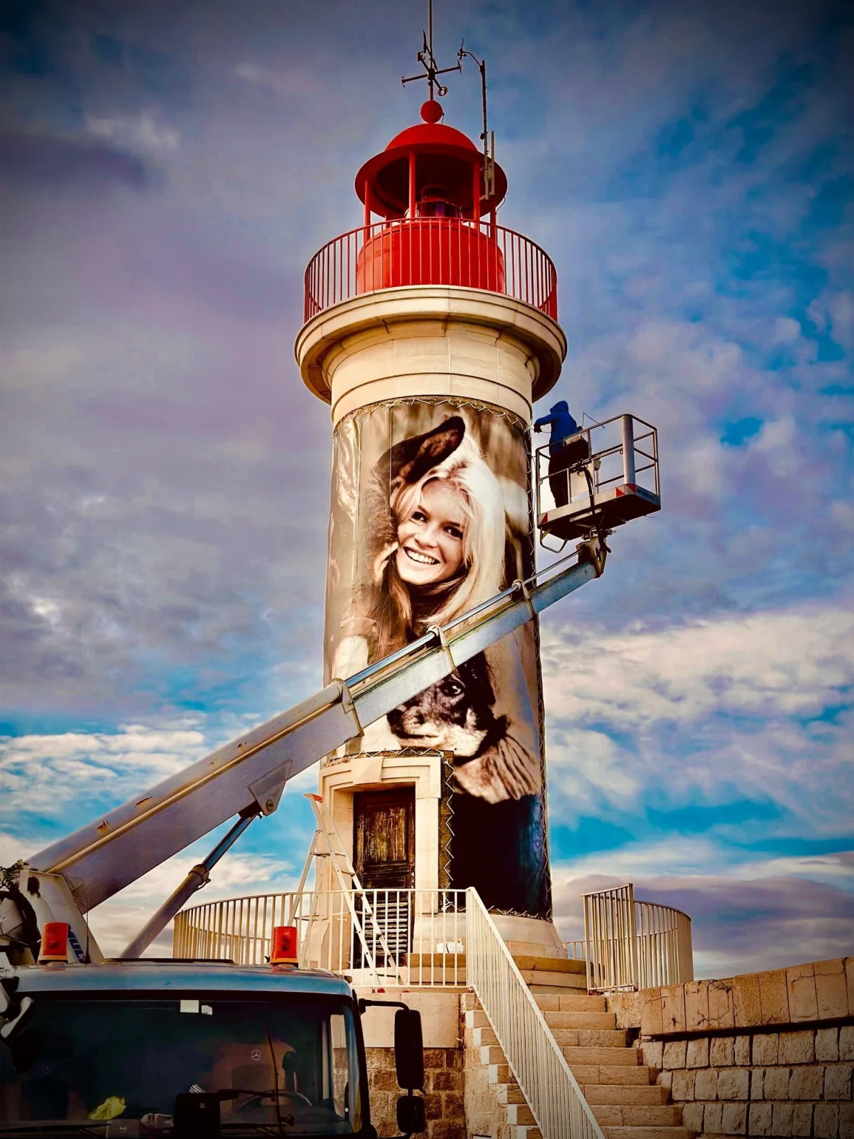 Svjetionik St. Tropeza povodom sahrane BB/