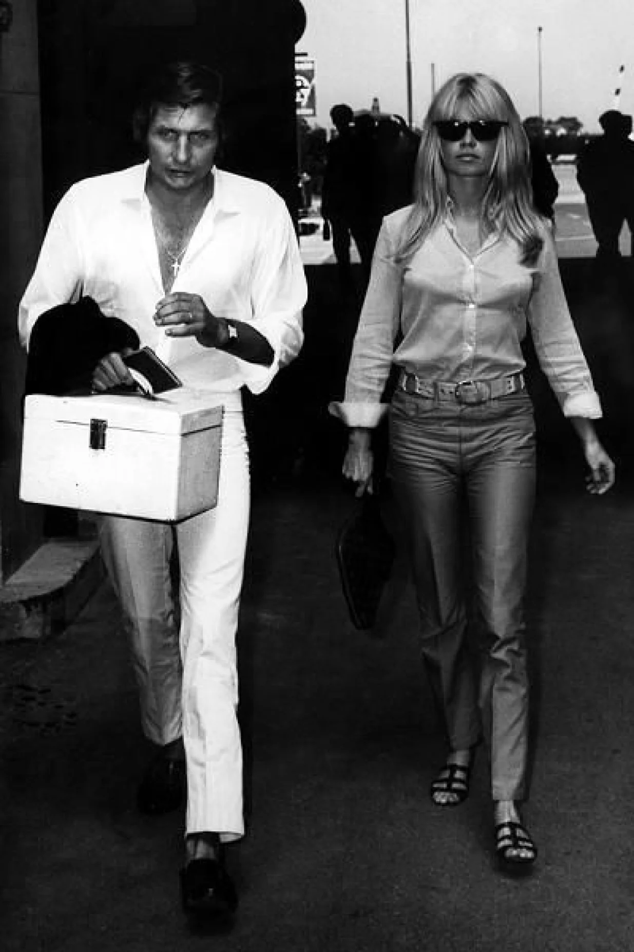 Gunther Sachs i Brigitte Bardot/