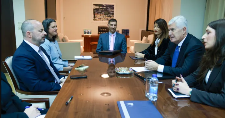 John Ginkel i Dragan Čović/