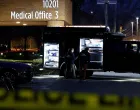 FBI agents work next to an evidence truck outside Adventist Hospital after U.S. federal agents shot two people in Portland, Oregon, U.S., January 8, 2026. REUTERS/John Rudoff/John Rudoff