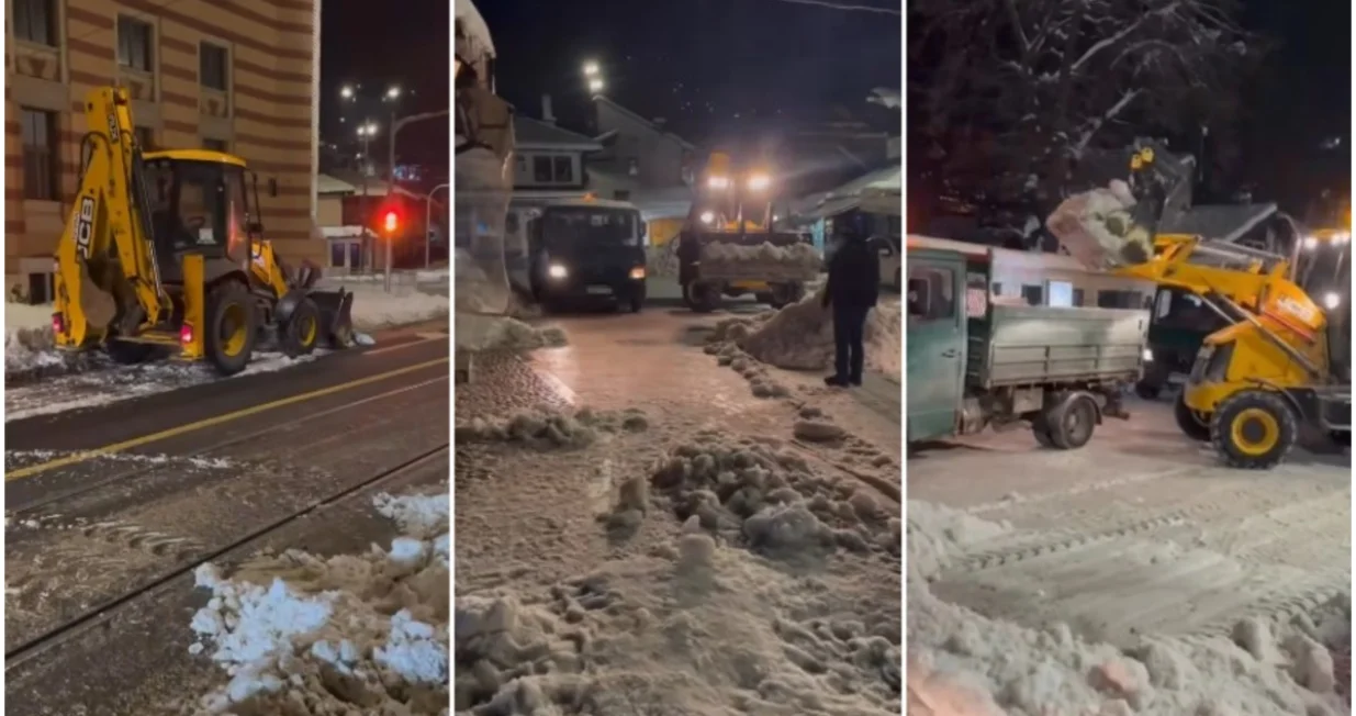 Akcije uklanjana snijega/Printscreen/Facebook//