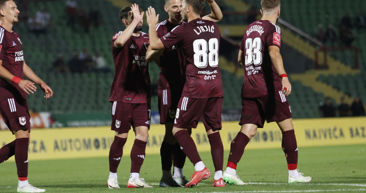 FK Sarajevo - H&Scaron;K Posu&scaron;je/Foto: 