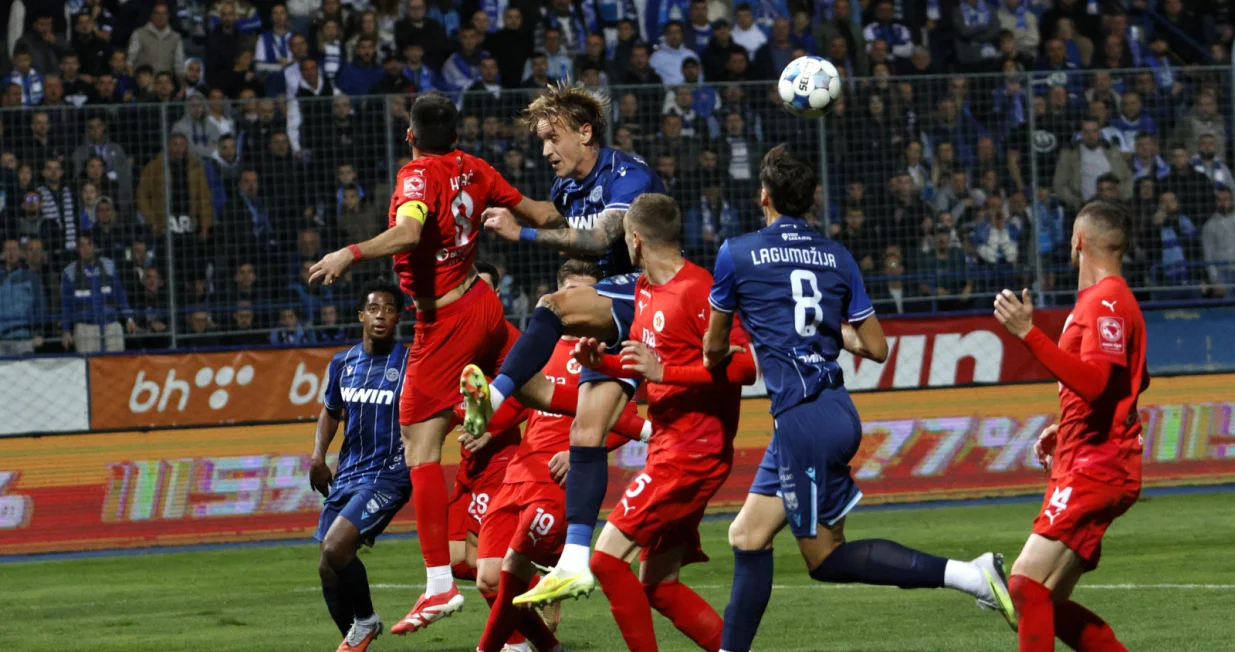 FK Željezničar - FK Velež Mostar/Foto: 