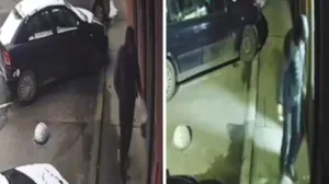 Muškarac baca nepoznate predmete ispred zgrade - u više navrata/Crna Hronika