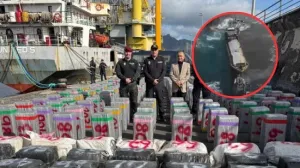 Zapljena skoro 10 tona kokaina predstavlja najveći "ulov" španske Nacionalne policije/Screenshot X