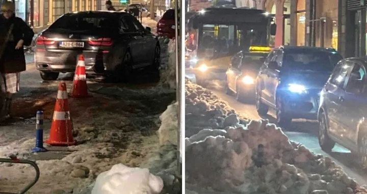 Nepropisno parkiranje i gužva u Sarajevu/Crna Hronika