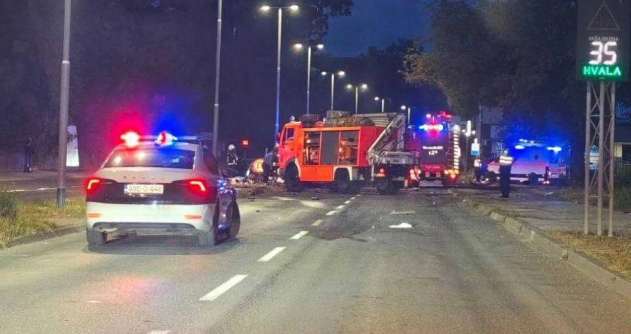 Saobraćajna nesreća u Tuzli//